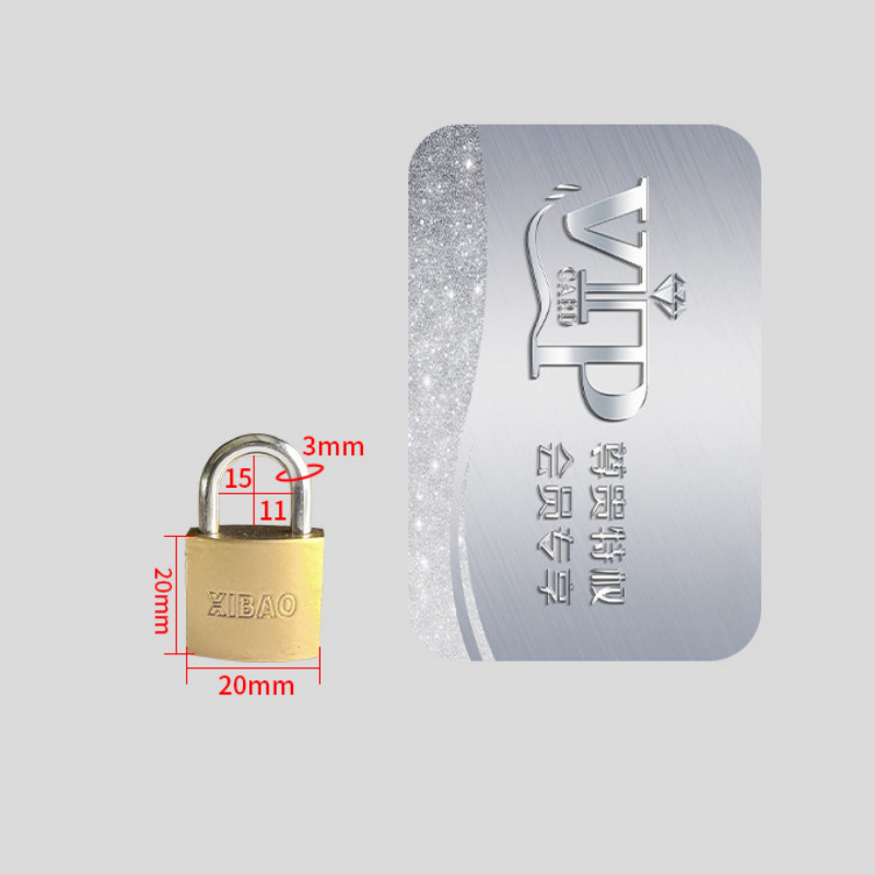 single open open lock, one-word imitation copper multi-key multi-specification imitation copper padlock student household dormitory cabinet lock head Application Scenario
