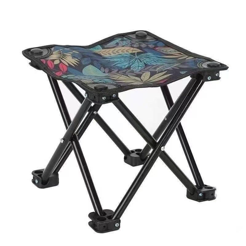outdoor folding chair portable art sketching folding stool fishing leisure picnic camping with backrest beach chair details Picture