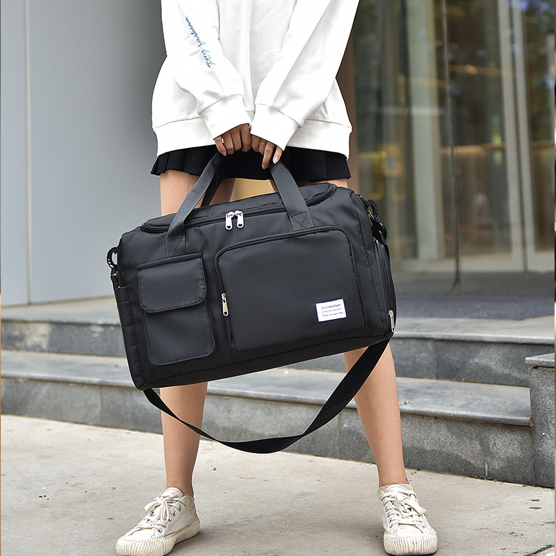 gym bag dry wet separation swimming training bag with space for shoe luggage bag multifunctional travel one shoulder bag sports bag Application Scenario