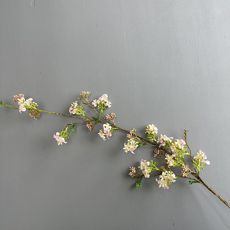 fontanesia small floral home decoration wedding flower home decoration simulation fontanesia fontanesia artificial flower plant Application Scenario