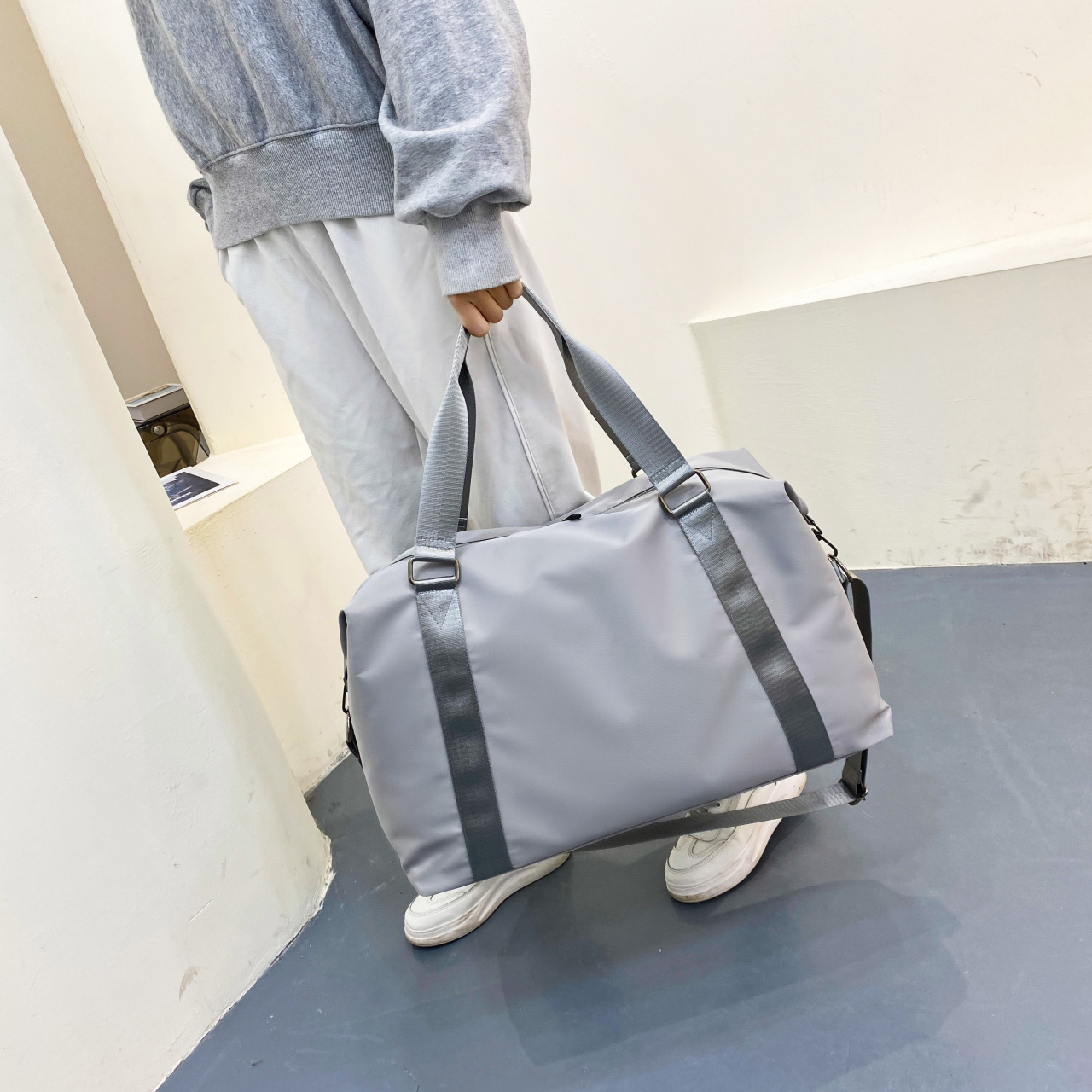 travel bag travel case handbag men's business trip luggage bag lightweight travel bag luggage bag oxford cloth travel bag full figure