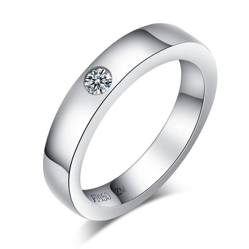 simulation classic six-claw ring female open diamond ring niche moissanite ring european and american luxury foreign trade ornament manufacturer Specification drawing