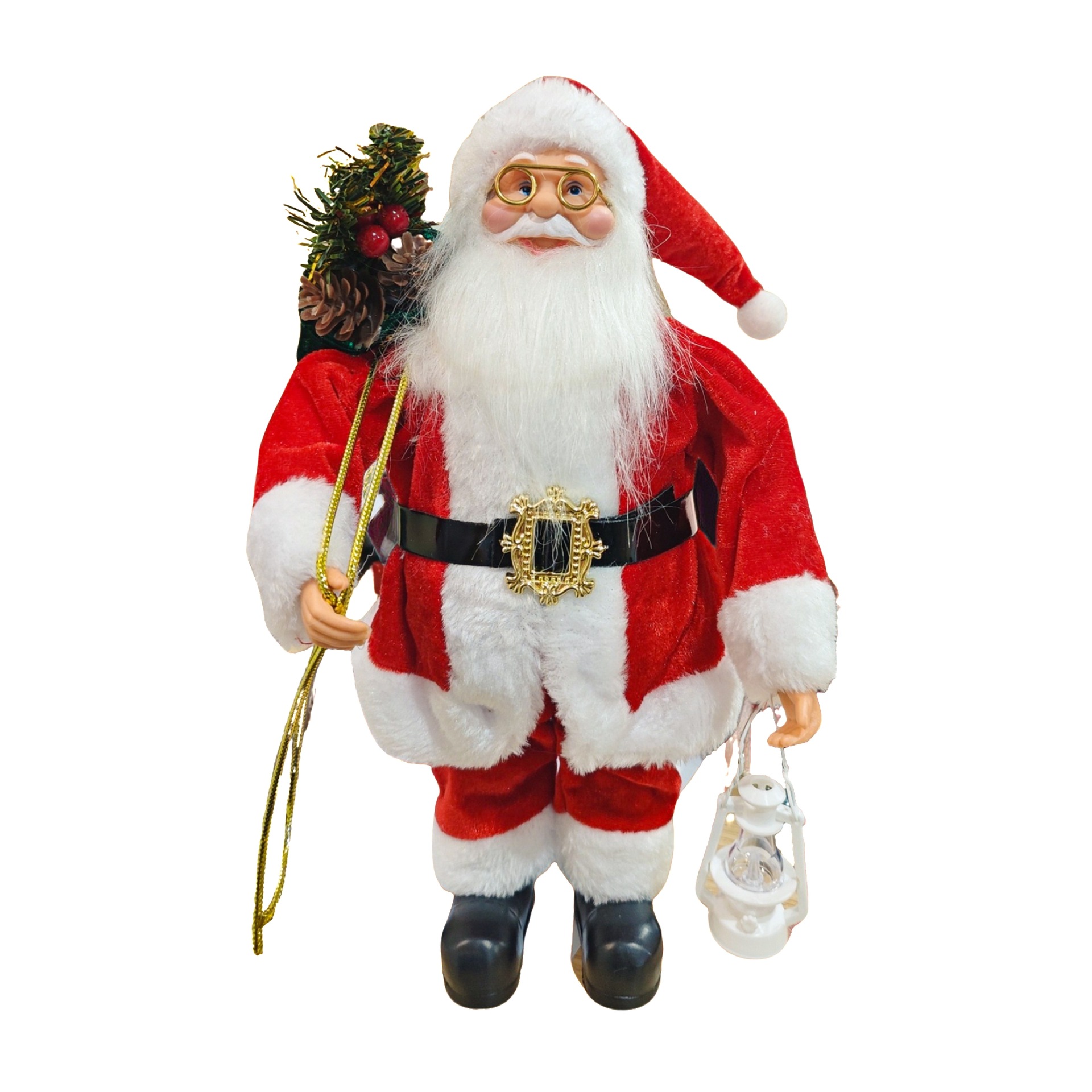 santa doll gift christmas decoration hotel mall christmas decorations multi-color christmas standing doll Application Scenario