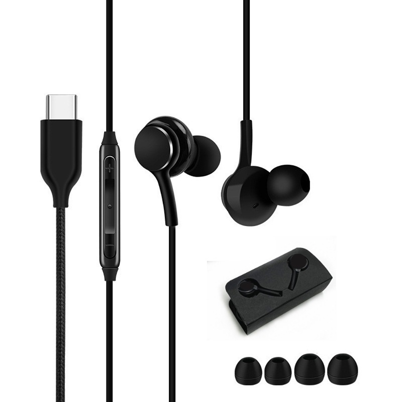cross-border applicable samsung s8s10note10 with controller in-ear earplugs 3.5 digital decoding akg samsung headphones Item Picture