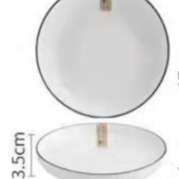 yamada vertical pattern internet celebrity household bowl plate ceramic tableware bowl and plates set diy tableware random combination bowl and chopsticks wholesale full figure