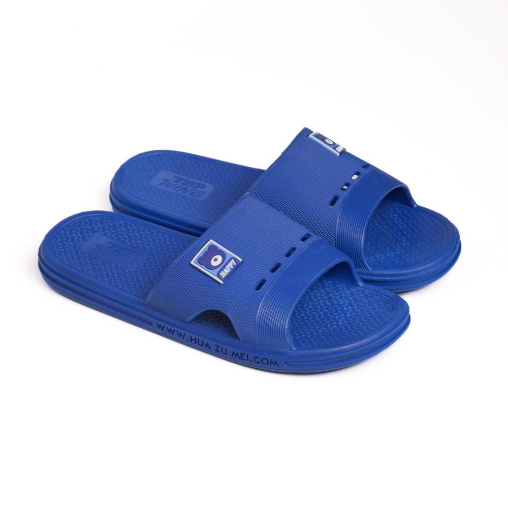 summer classic men's slippers bathroom slippers home bath non-slip wear-resistant indoor non-slip home men's home details Picture