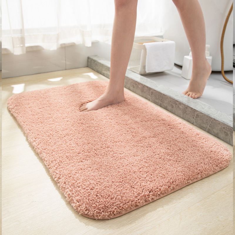 bathroom floor mat absorbent toilet bathroom non-slip mats bedroom carpet doormat door foreign trade floor mat Item Picture