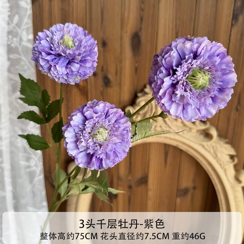 purple artificial flower wedding bouquet wedding flower row floral jardin monet scene layout artificial rose artificial flower details Picture