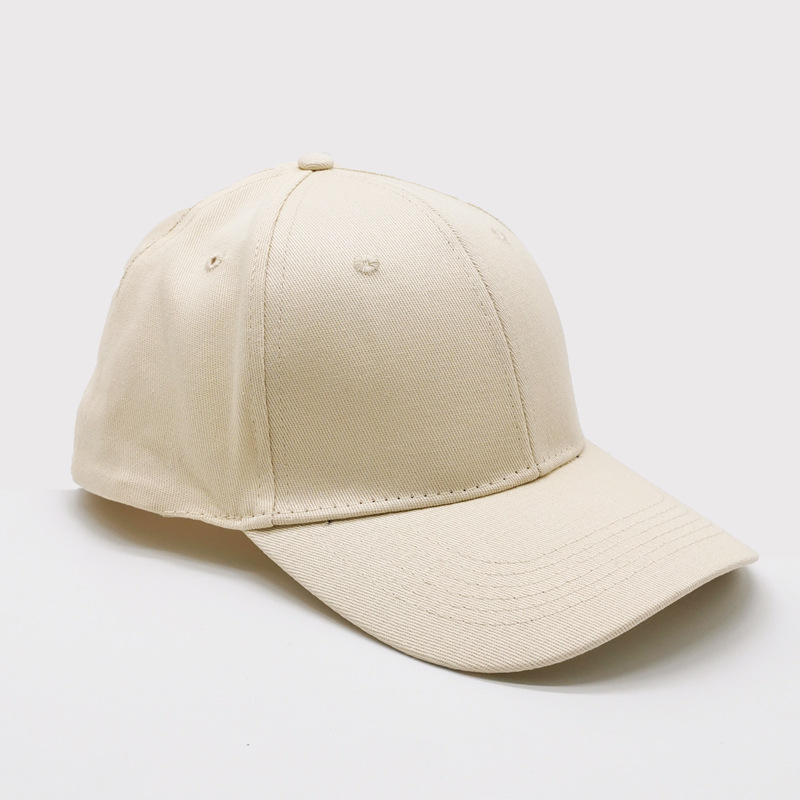 hat men and women solid color pure cotton light board baseball cap sports sun protection sun-poof peaked cap advertising cap factory wholesale Specification drawing