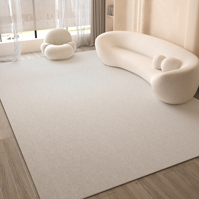 cream style carpet living room light luxury high-grade 2024 new home sofa floor mat bedroom waterproof washable and erasable Specification drawing