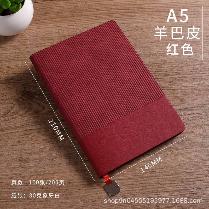 wholesale a5 notebook gift set good-looking business office notepad gift box can be used as logo details Picture