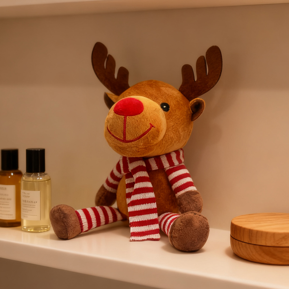 Cross-border new products: Long-legged elk can sing, shake, learn to speak, funny Christmas atmosphere toys, plush electric toys Item Picture