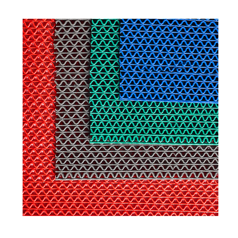 wholesale pvc plastic kitchen bathroom hollow waterproof swimming pool bathroom mesh toilet non-slip floor mat carpet Item Picture