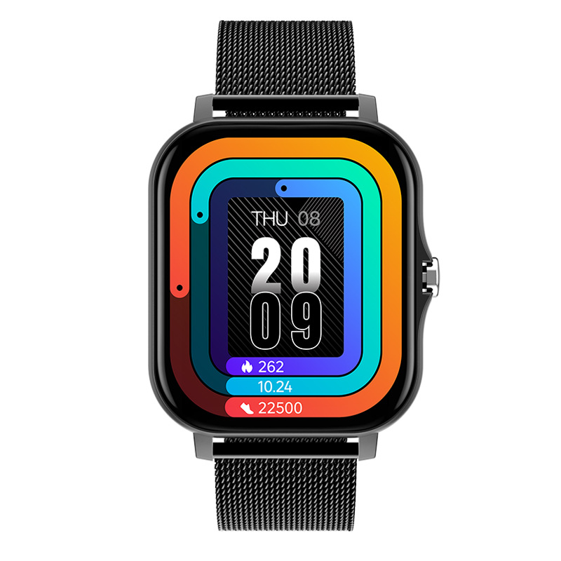 tiktok cross-border touch screen smart watch sports waterproof multi-function heart rate detection dynamic bluetooth calling watch Item Picture