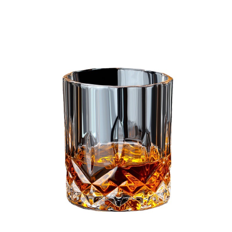 european-style crystal glass cup household wine glass whiskey glass set creative large beer mug spirits wine set Item Picture