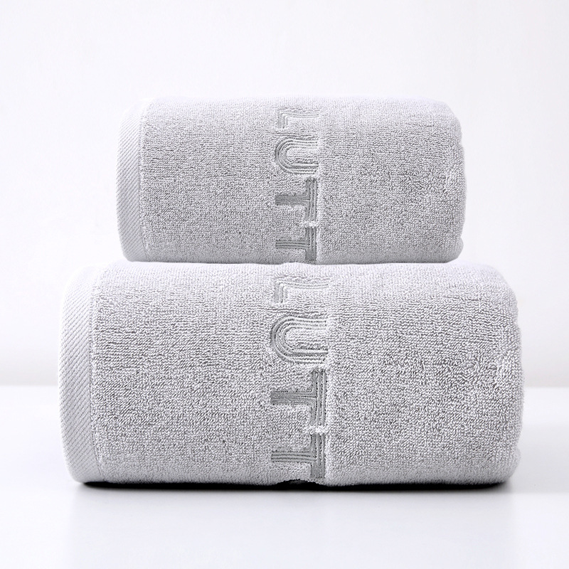 hotel towel pure cotton face washing household men's cotton adult couple bathing advanced non-lint gift bath towel full figure