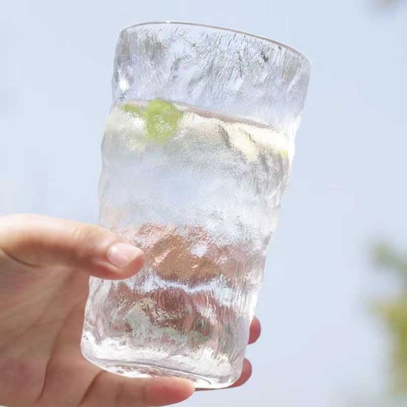 cup internet celebrity glacier glass water cup ins wind cup high sense minority simple beer milk water glass household Application Scenario