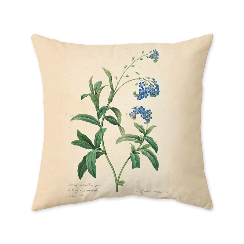 万圣节主题动漫小抱枕可爱亚麻棉家纺 提花靠垫居家布艺抱枕套 软舒适耐洗不褪色02