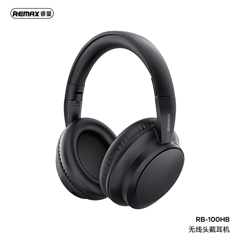 remax ruiliang wireless bluetooth headset foldable long endurance headset no pain hi-fi earphone full figure