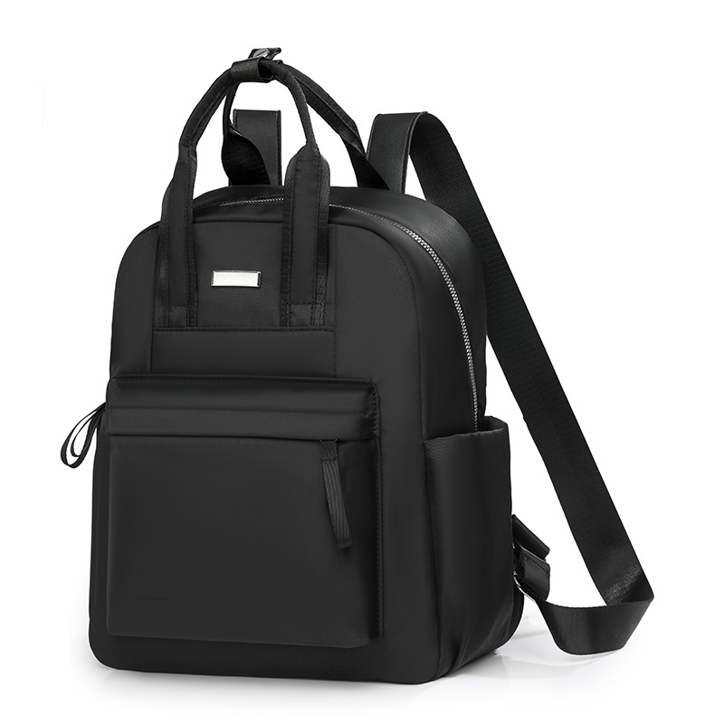 new simple casual backpack large capacity storage handbags for moms multi-functional travel student schoolbag details Picture