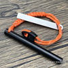 wholesale 13*130 firestone camping survival magnesium bar outdoor survival equipment whistle fint and steel fire stick Application Scenario