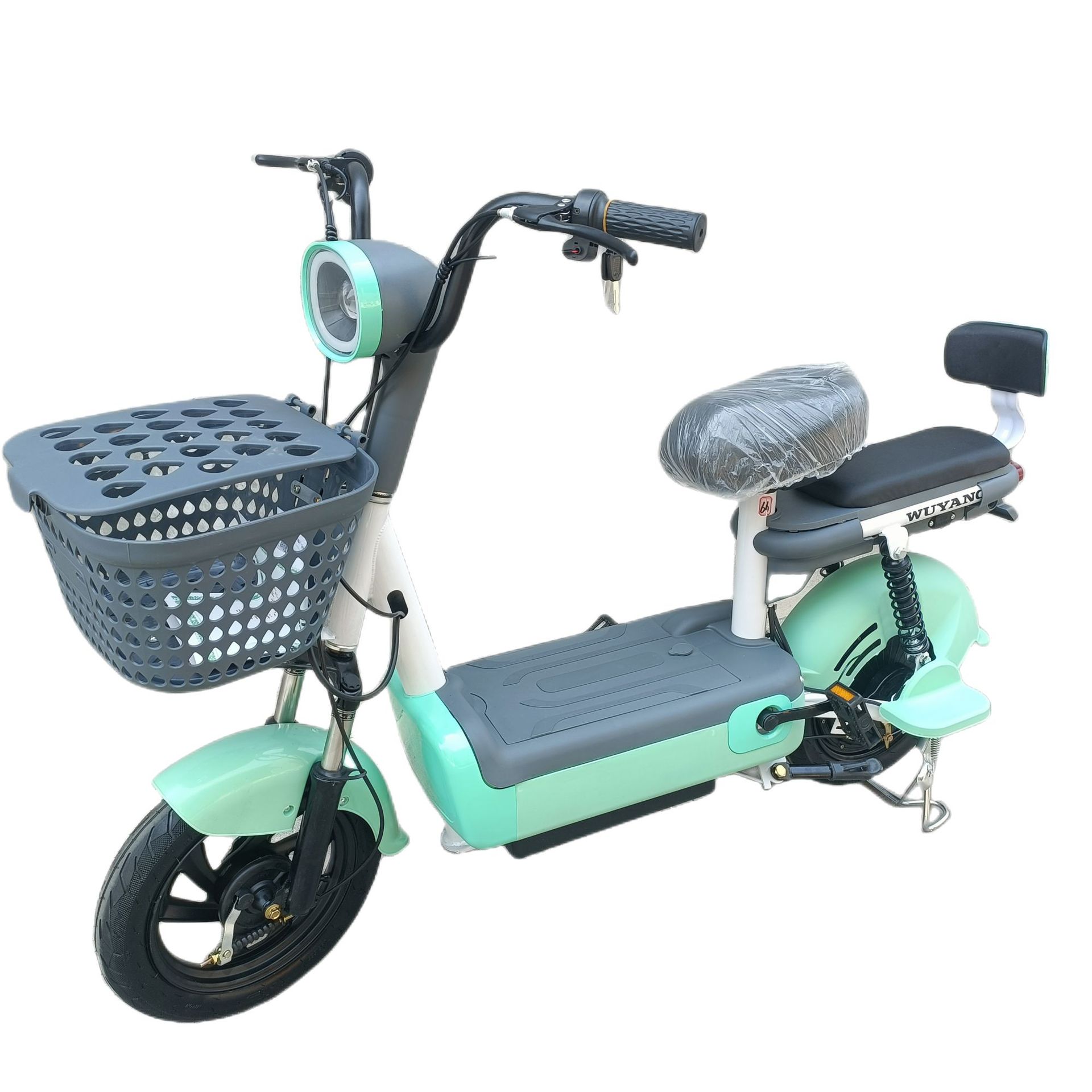 anshun riding electric car same 48v pedal help students small electric bicycle Specification drawing