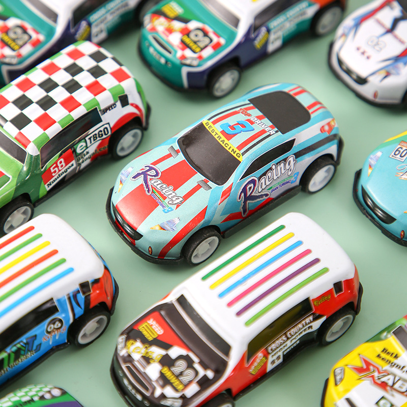wholesale best-seller on douyin metal car metal car children's toy simulation model decoration bulk pull back car car Application Scenario