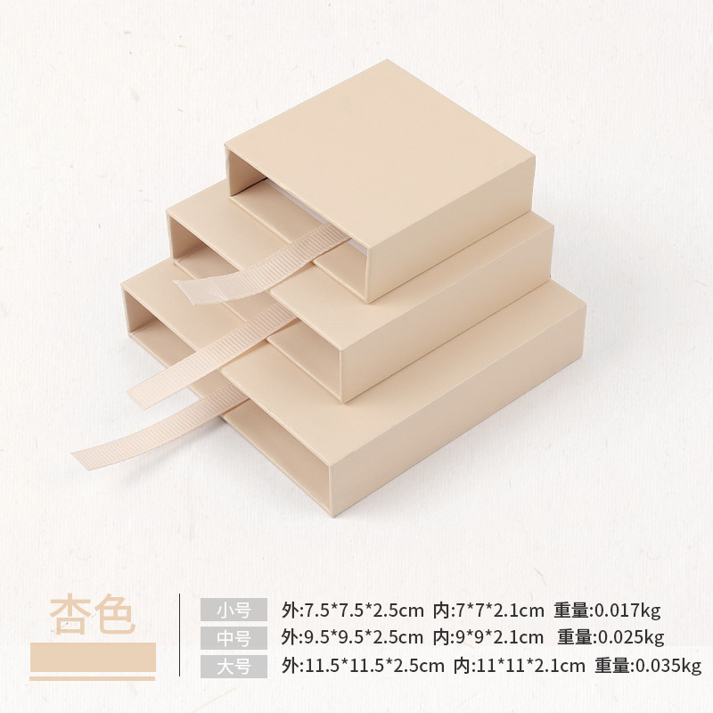 anti-oxidation jewelry box drawer pe film storage suspension box bracelet box earring bracelet decorative wrapper box Specification drawing