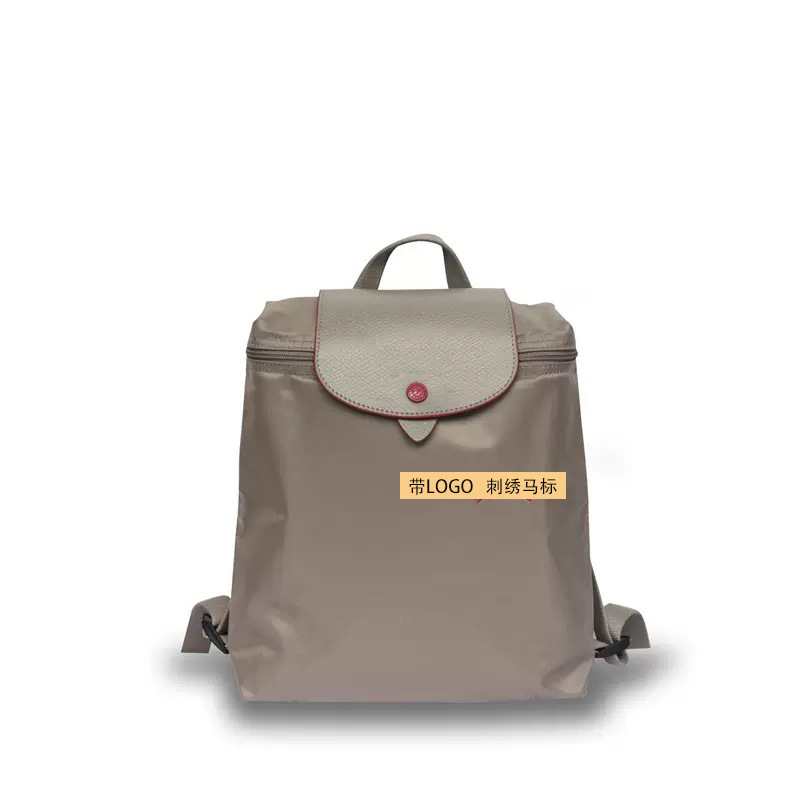 longchamps bag 70 th anniversary commemorative backpack nylon schoolbag waterproof folding casual and lightweight women's schoolbag backpack fashion Specification drawing