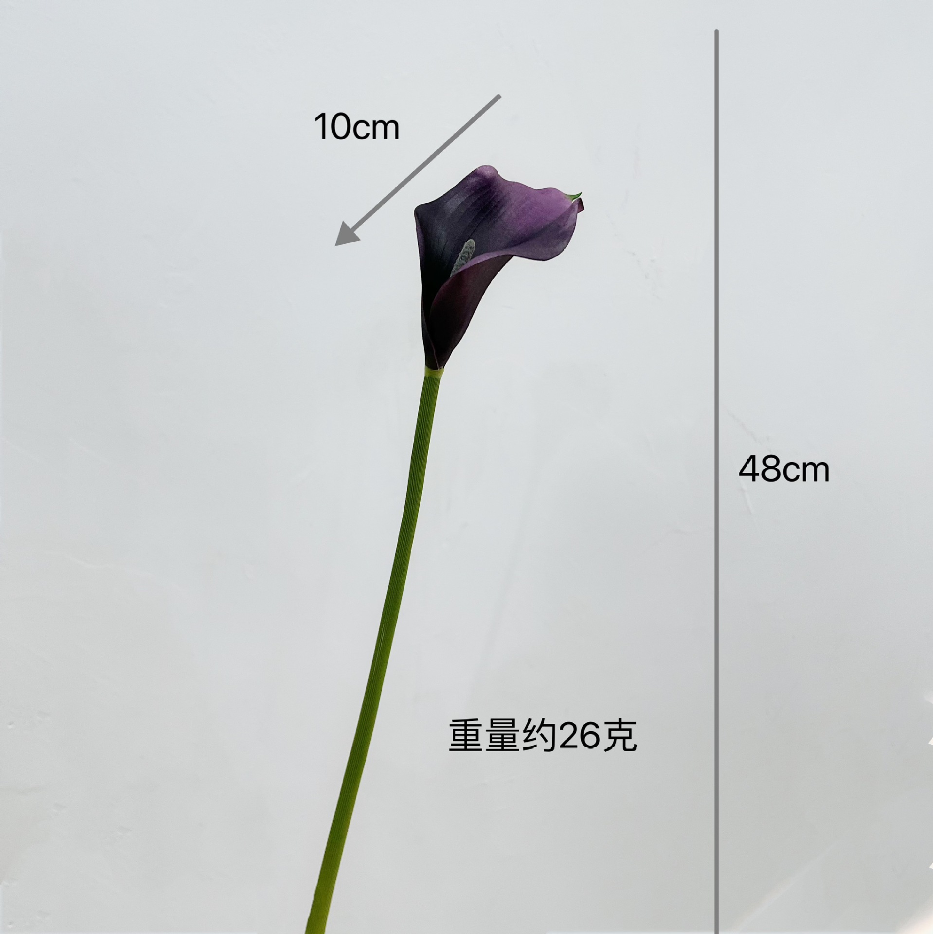with eva common calla artificial flower alocasia hand feeling fake flower single stem wedding home furnishing flower arrangement materials props Application Scenario