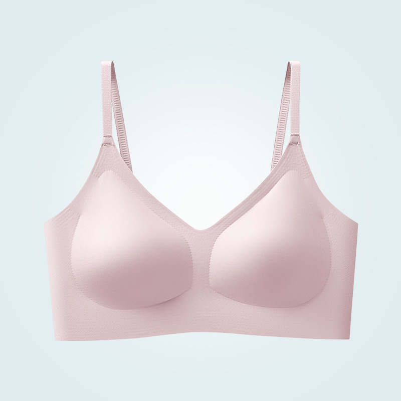 fixed cup seamless back shaping bra small chest push up breast holding vest-style wireless anti-sagging sports bra for women Application Scenario