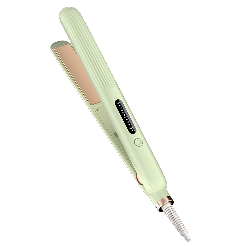 cross-border hair straighter hair curler and straightener dual-use hair straightener household hair-free hair curler hair straightener hair salon hair perm full figure