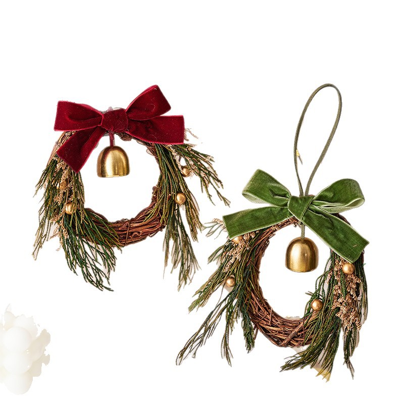 2025 new christmas decorations jingling bell garland pendant christmas tree decorations atmosphere scene ornaments Item Picture