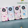 applicable to x300 y200 s1517s20 drop-resistant lambskin cartoon fine hole eye-protecting mobile phone shell leather pattern protective cover full figure