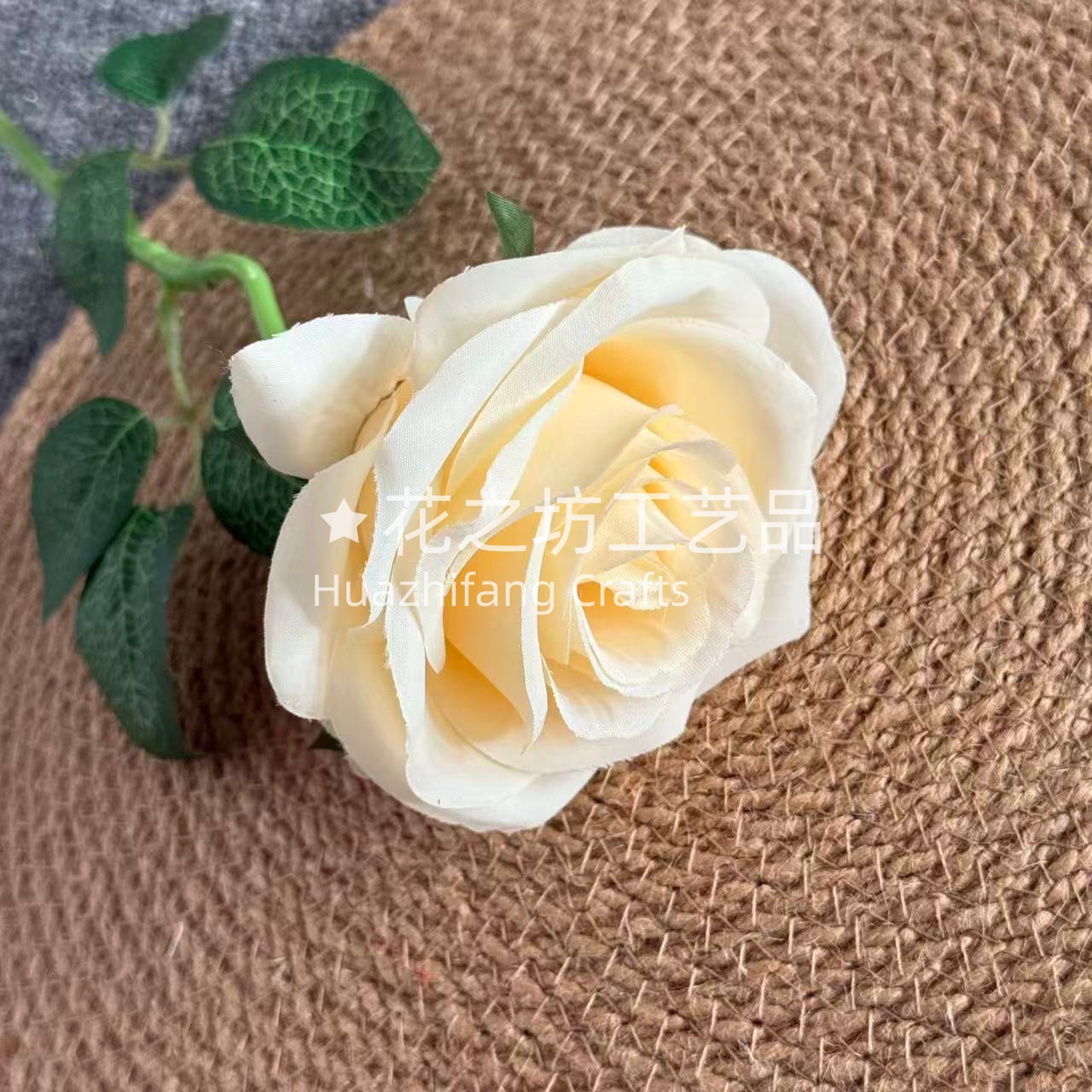single dutch emulational rose flower fake flower wedding wedding hall road lead flower arrangement shopping mall waterfall rose home decoration Application Scenario