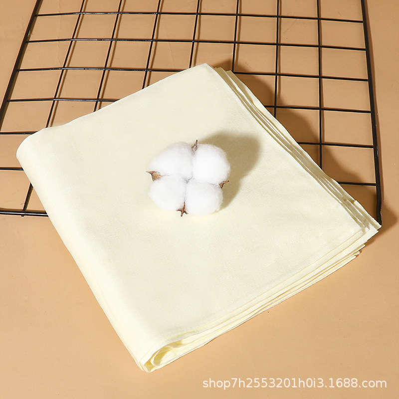 baby cotton diaper diaper cloth absorbent breathable baby supplies urine spoon newborn mustard 100% cotton diaper details Picture