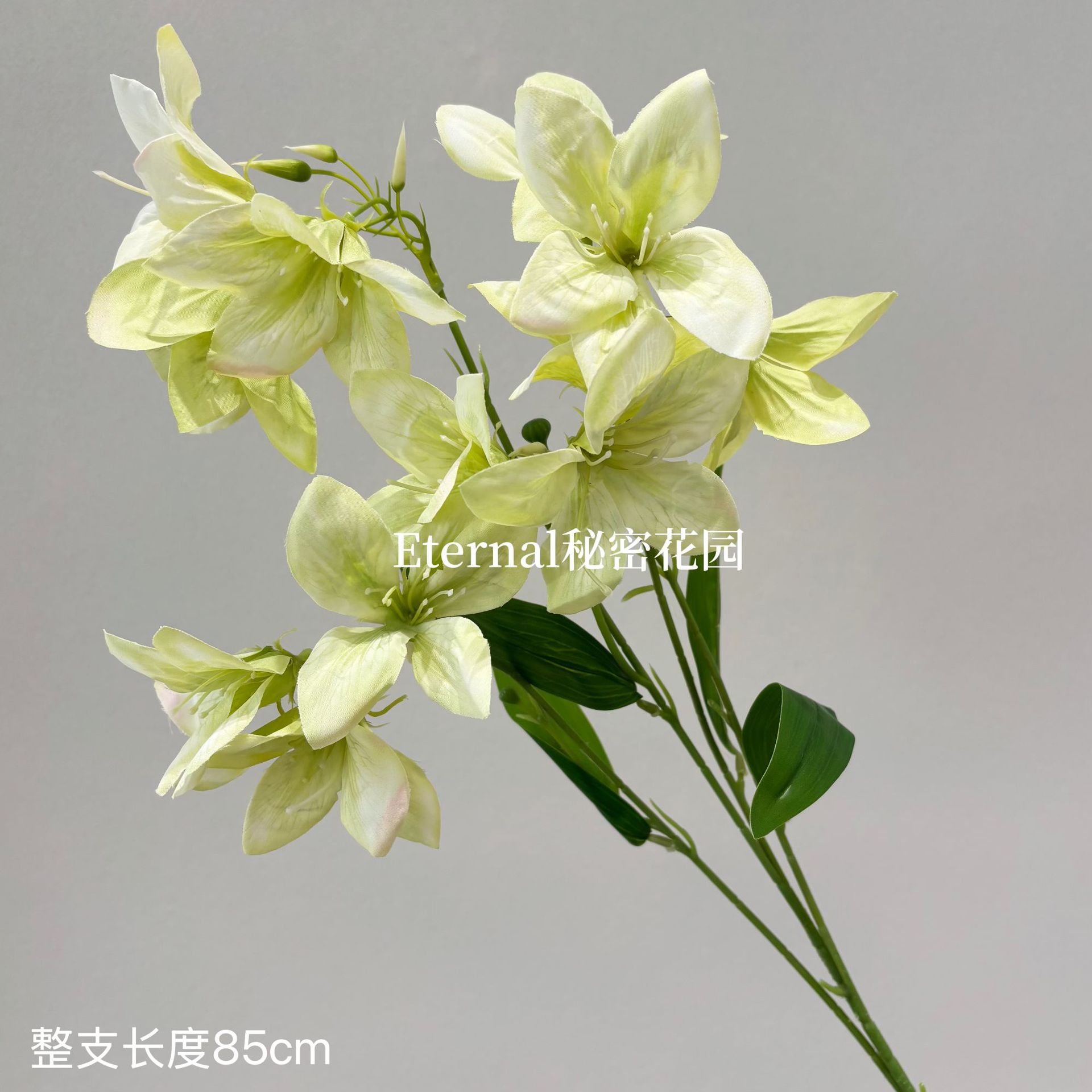 2025 new green plant shop recruitment design smart mori style landscape leaf material decorative floral layout fake flower wedding wholesale Item Picture