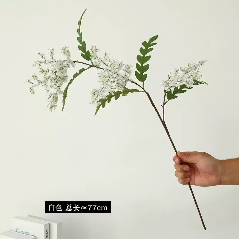 huaihua huairui artificial flower advanced sense realistic retro fake flower living room table decorations wedding celebration decoration silk flower landscape Specification drawing
