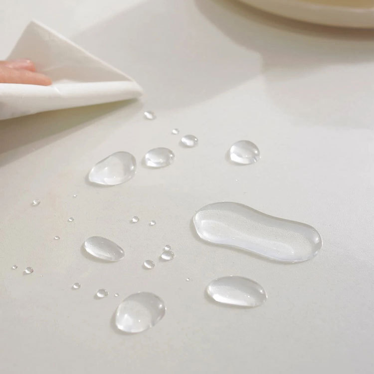 amazon hot 0.13mm transparent pvc straight edge oilproof and heatproof tablecloth living room coffee table dustproof tablecloth wholesale Specification drawing