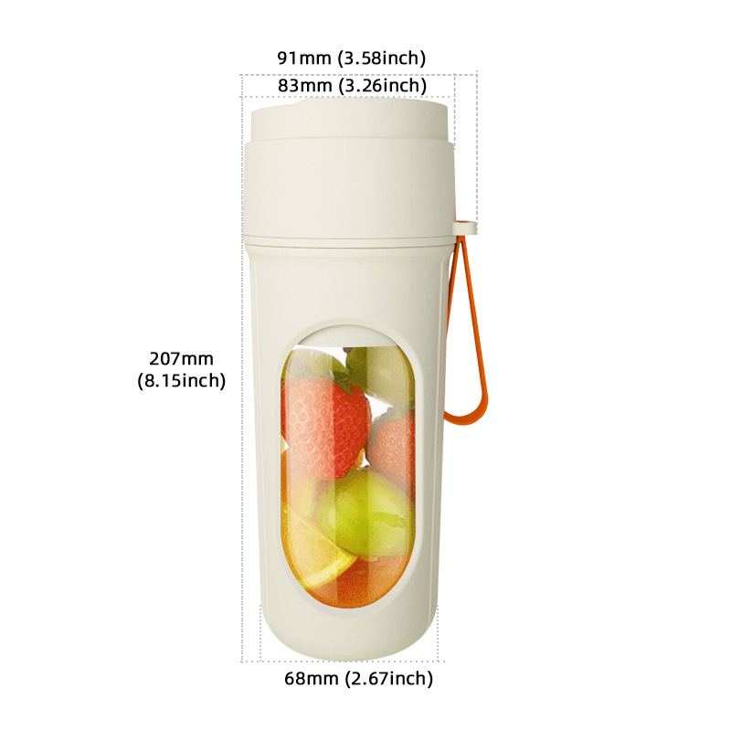 cross-border juicer small portable household multi-function frying juice extractor blender wireless electric juicer cup Item Picture