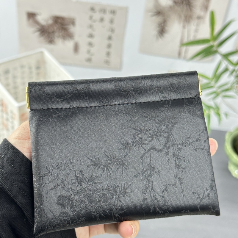2025 new microfiber printing coin purse female factory wholesale coin purse japanese pattern coin purse mini-portable Specification drawing