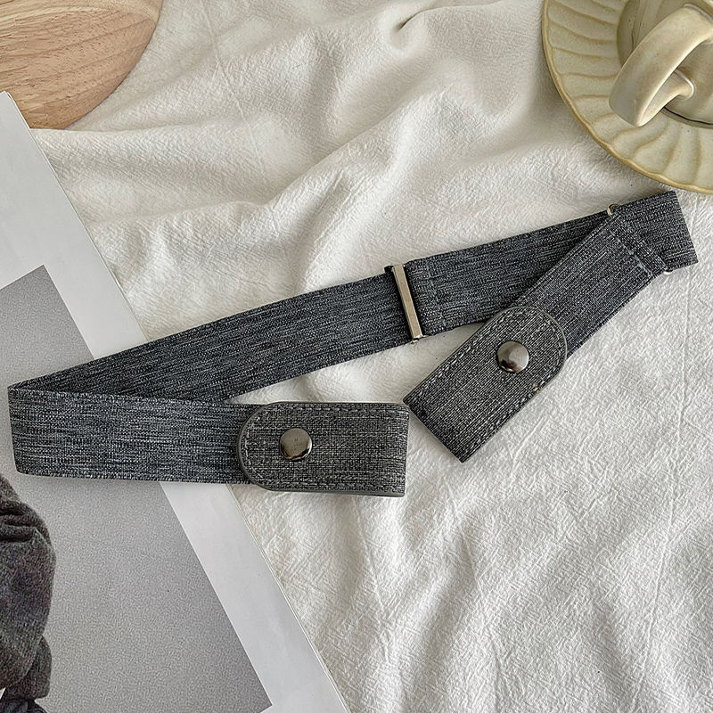 lazy invisible belt women's waist denim pants waist big change small waist of trousers tightening artifact tension adjustment belt full figure