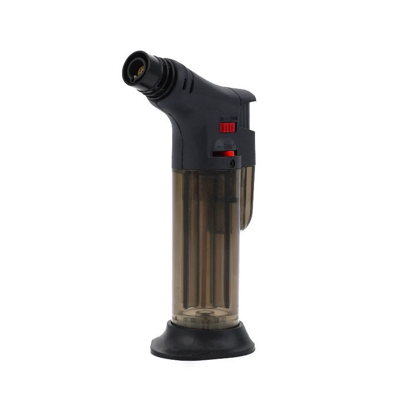 wholesale portable direct spray gun cigar lighter windproof high-grade barbecue durable moxibustion special igniter full figure