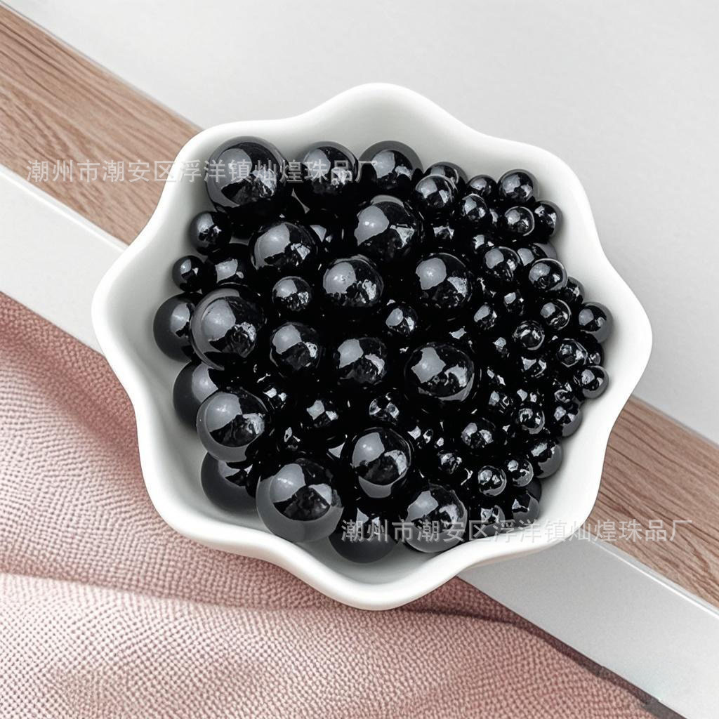 1.5-20m non-porous imitation pearl round beads non-porous foam beads abs nail beads acrylic brush storage box pearl Specification drawing