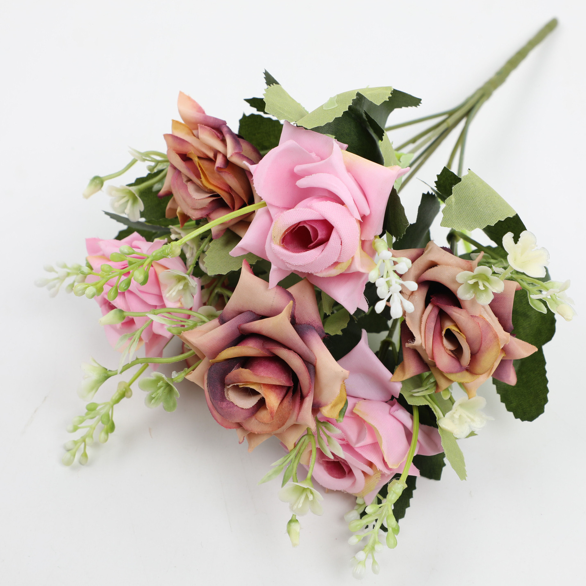 artificial flower rose artificial chrysanthemum home decorative fake flower decoration wedding shooting props artificial flowers factory wholesale Specification drawing