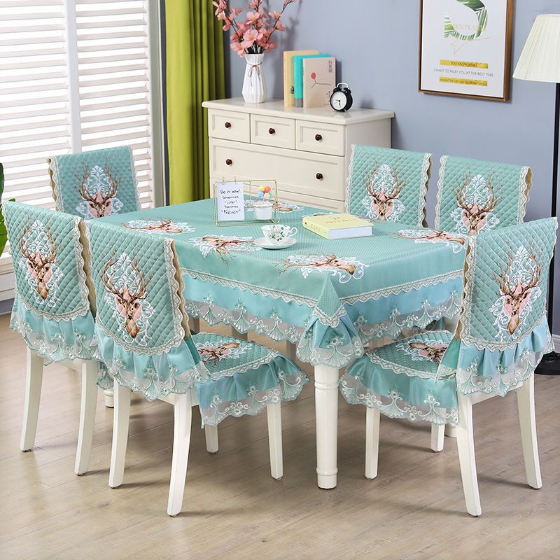 universal dining table cloth chair cover chair cushion set stool cover seat cushion dining and chair cushion set european style chair cover cover details Picture