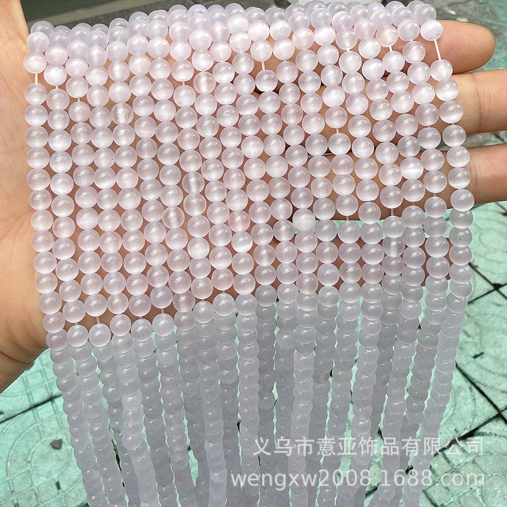 opal beads wholesale bracelet accessories scattered beads diy ornament accessories bracelet beads of necklace material  eye beads Specification drawing