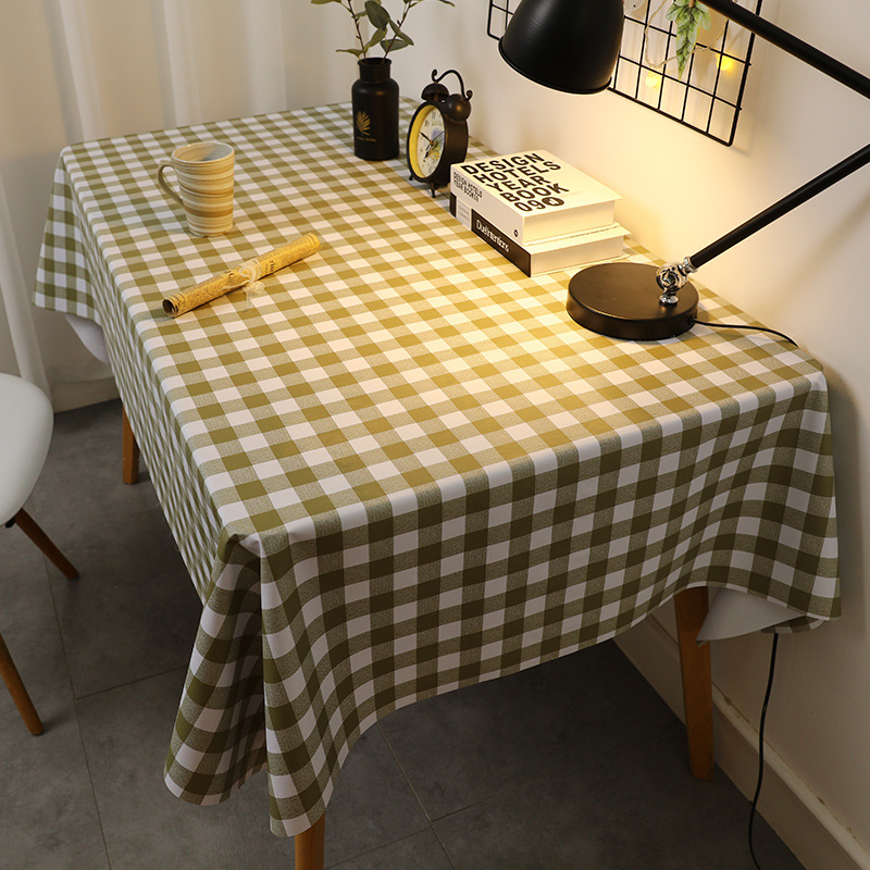 tablecloth waterproof oil-proof disposable nordic ins internet celebrity student desk rectangular dining table tablecloth coffee table pvc table mat full figure