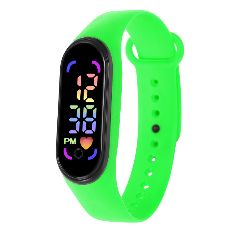 electronic watch led bracelet waterproof sport watch universal men's and women's korean-style simple fashion student watch digital Application Scenario