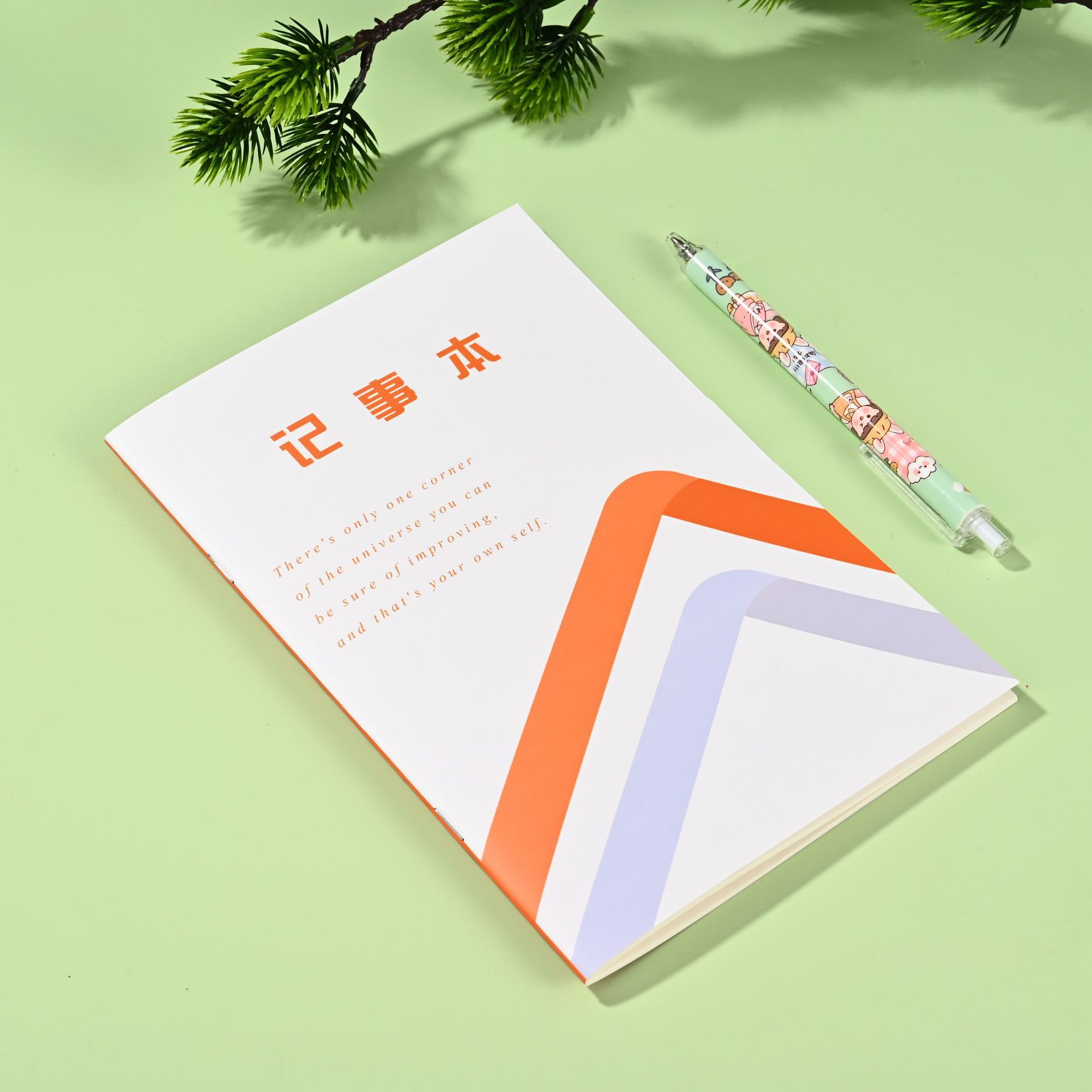 office notebook a5 notebook factory wholesale meeting record book b5 student color soft surface copy notepad customization details Picture